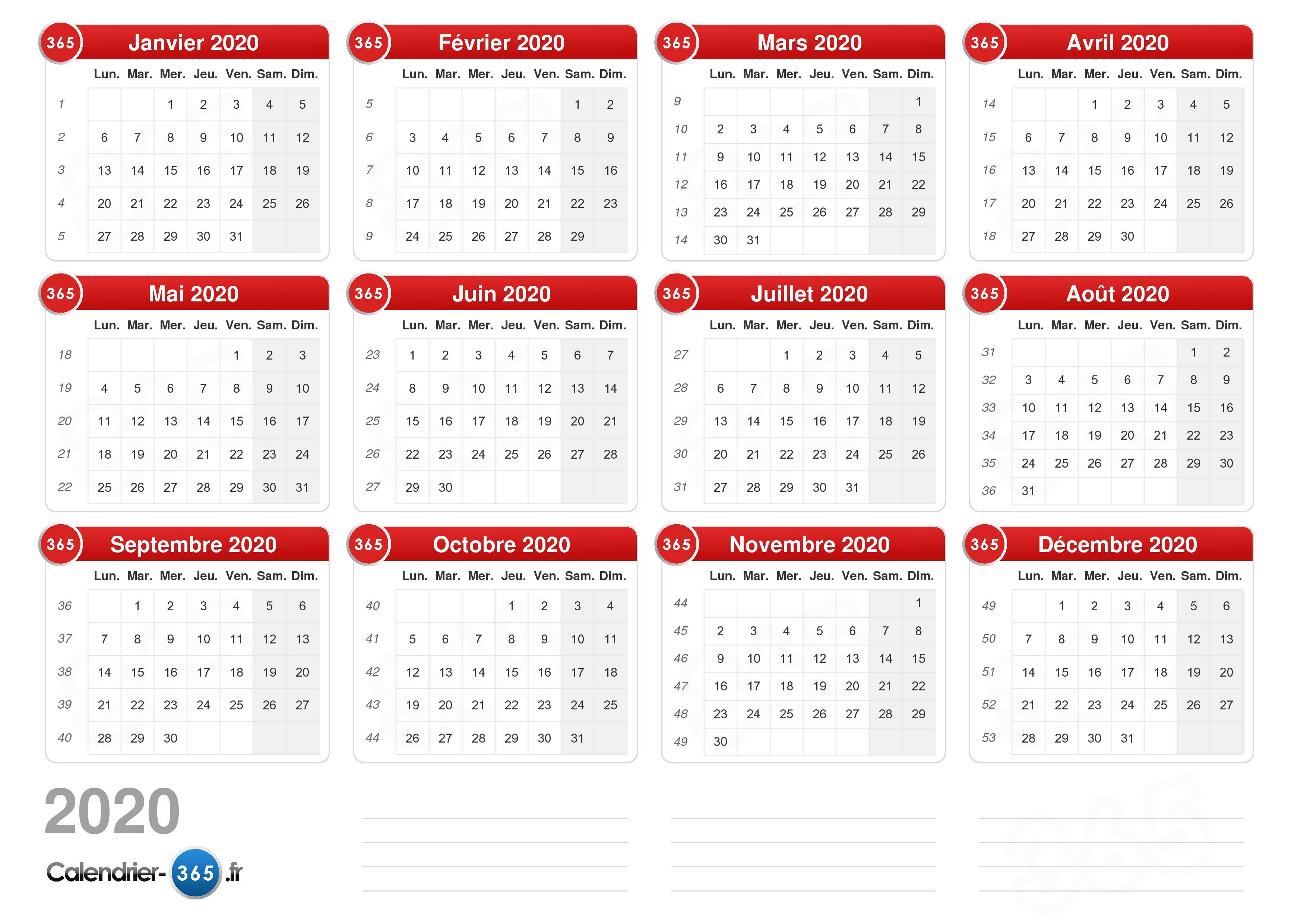 CALENDRIERS